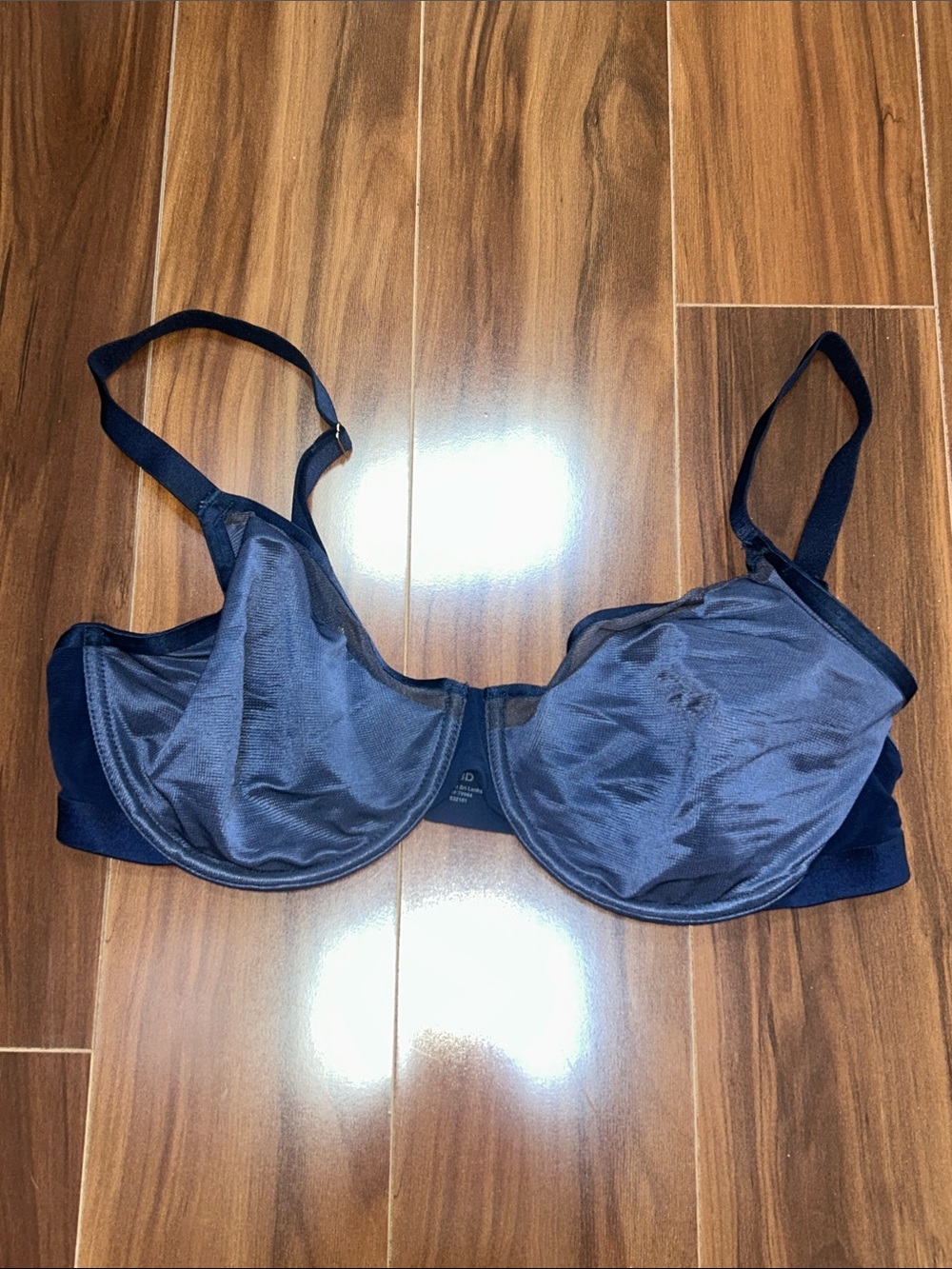 38D Soma unbelievable lift perfect coverage navy blue bra